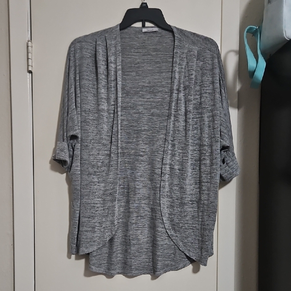 TeenBell Tops - TeenBell Heather Gray Knit Top